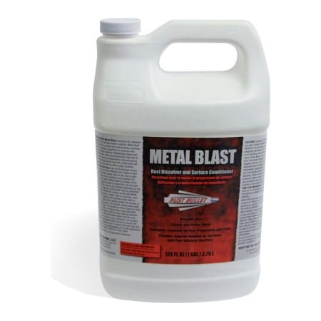 Rust Bullet Llc Rust Bullet Metal Blast Metal Cleaner, Conditioner and Etcher , 1 Gallon MBG